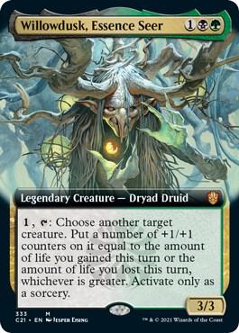 Willowdusk, Essence Seer (Extended Art) card image