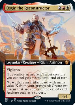 Osgir, the Reconstructor (Extended Art) card image