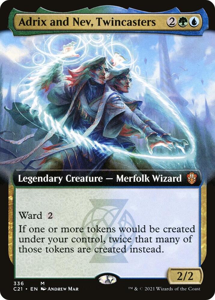 Adrix and Nev, Twincasters (Extended Art) card image