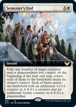 Semester's End (Extended Art) card image