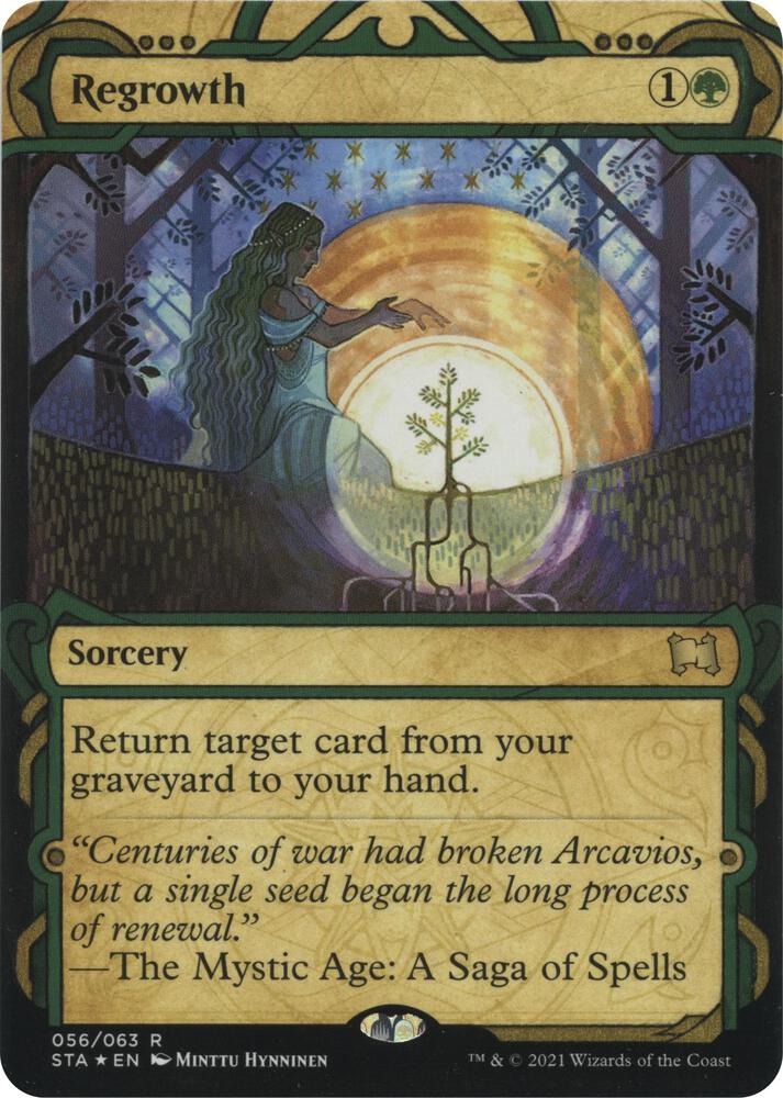 Regrowth (Foil Etched) card image