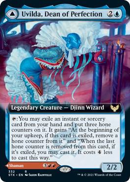 Uvilda, Dean of Perfection (Extended Art) card image