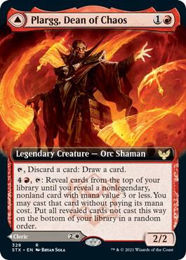 Plargg, Dean of Chaos (Extended Art) card image
