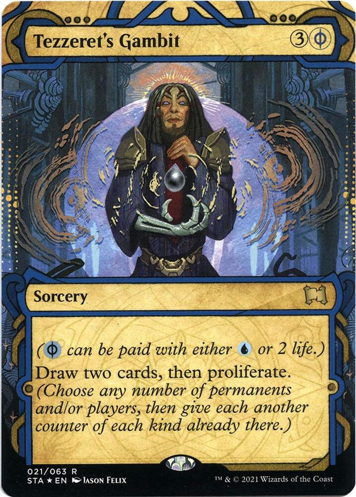 Tezzeret's Gambit (Foil Etched) card image