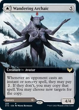 Wandering Archaic (Extended Art) card image