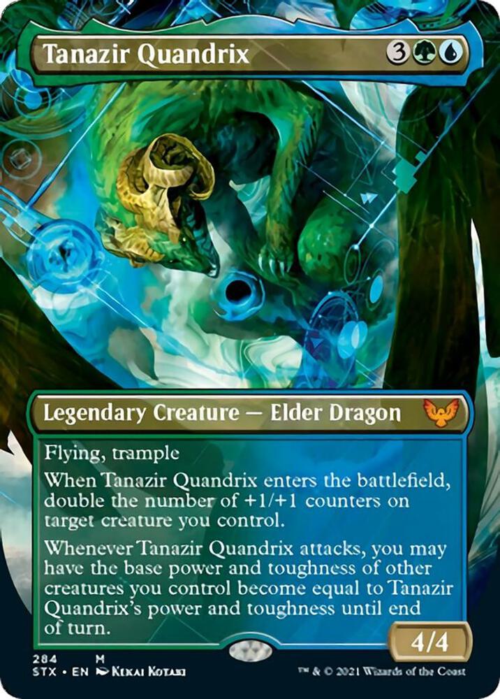 Tanazir Quandrix (Borderless) card image