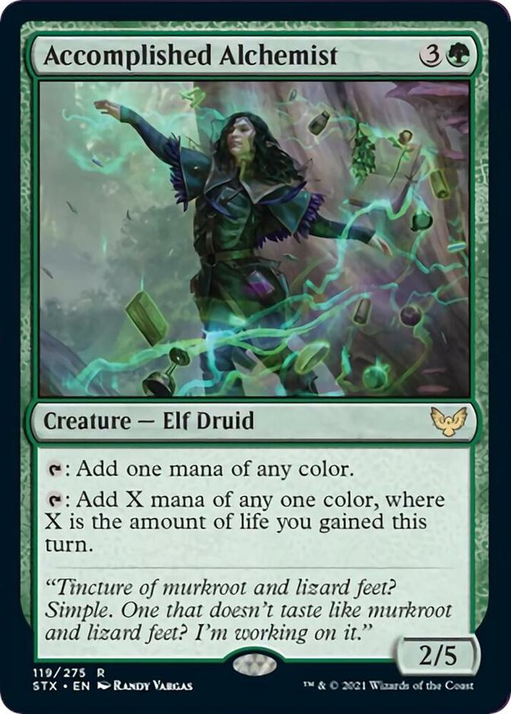 Accomplished Alchemist card image