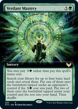 Verdant Mastery (Extended Art) card image