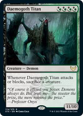 Daemogoth Titan card image