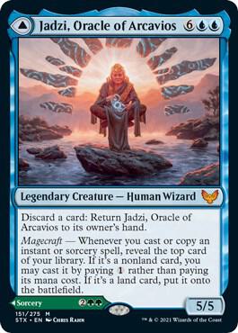 Jadzi, Oracle of Arcavios card image