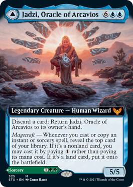Jadzi, Oracle of Arcavios (Extended Art) card image