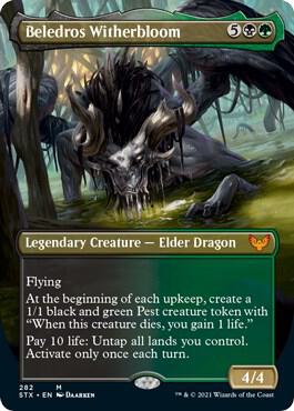 Beledros Witherbloom (Borderless) card image