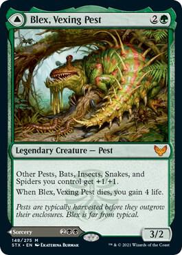 Blex, Vexing Pest card image