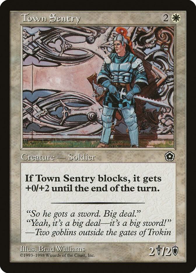Town Sentry card image
