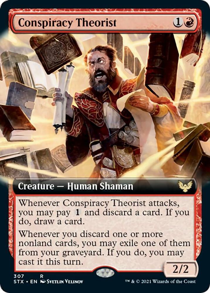 Conspiracy Theorist (Extended Art) card image