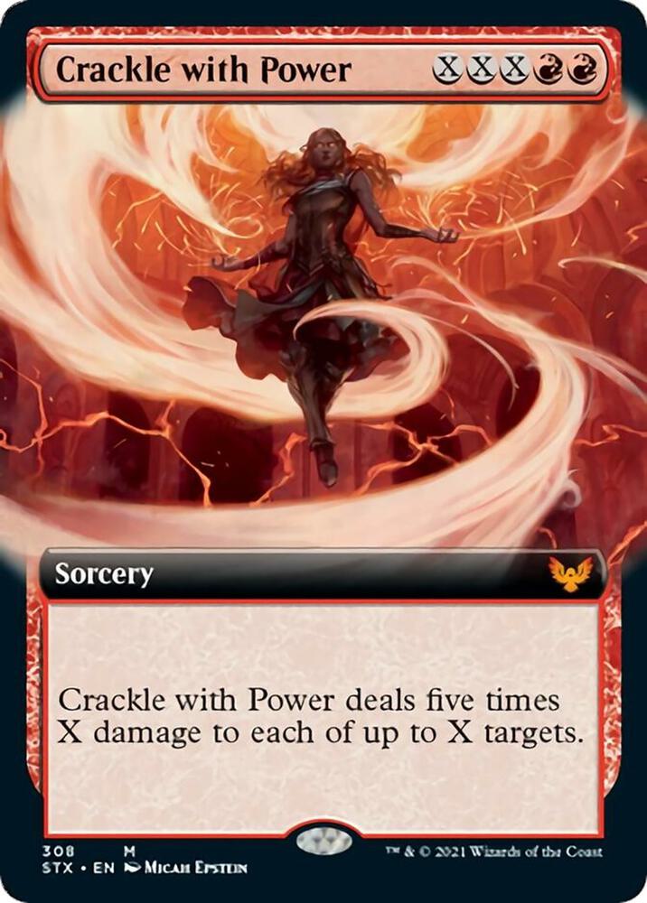 Crackle with Power (Extended Art) card image