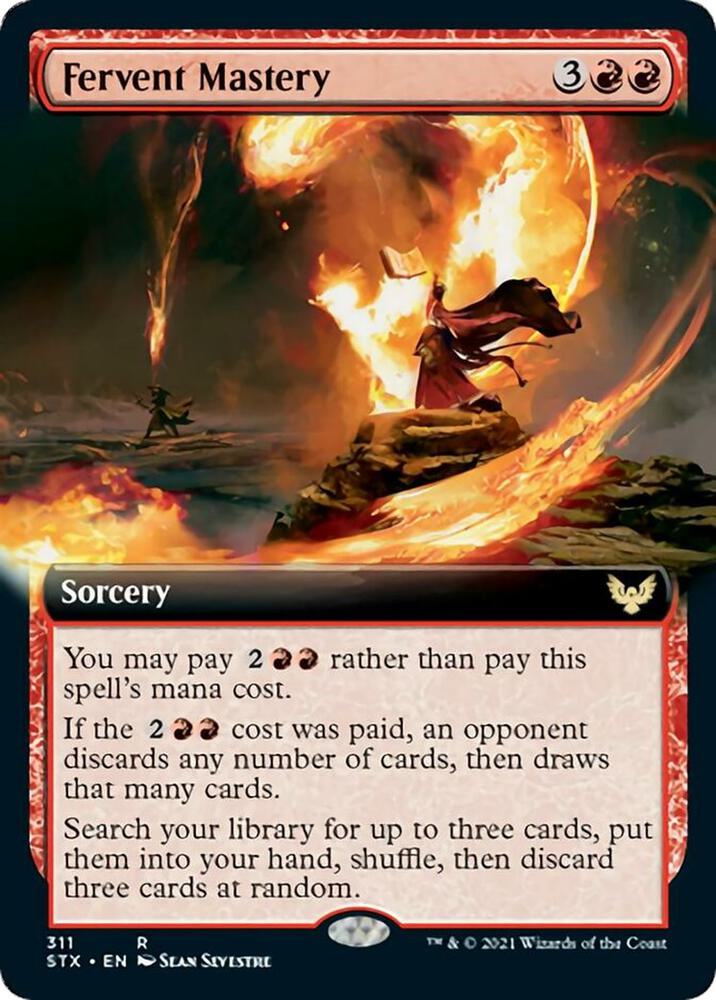 Fervent Mastery (Extended Art) card image