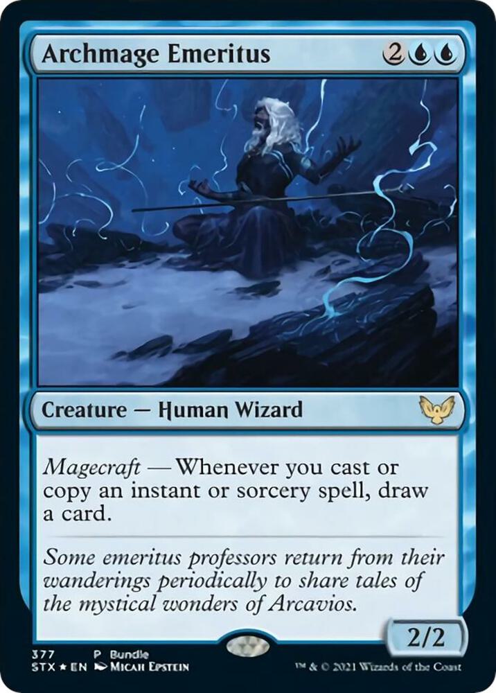 Archmage Emeritus (STX Bundle) card image