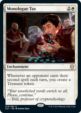 Monologue Tax card image