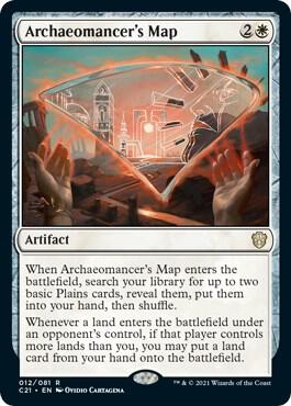 Archaeomancer's Map card image