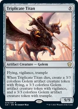 Triplicate Titan card image
