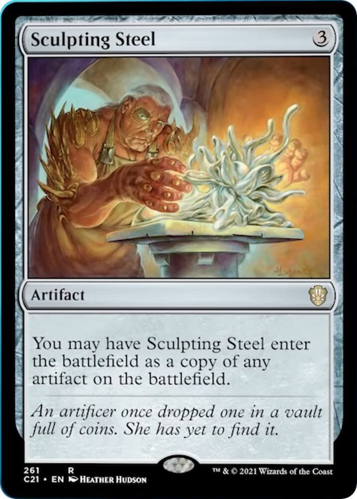 Sculpting Steel card image