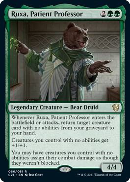 Ruxa, Patient Professor card image