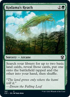Kodama's Reach card image