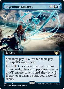 Ingenious Mastery (Extended Art) card image