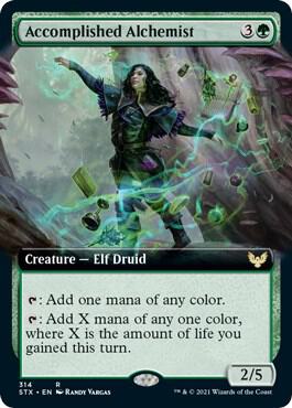 Accomplished Alchemist (Extended Art) card image