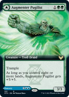 Augmenter Pugilist (Extended Art) card image
