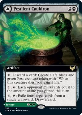 Pestilent Cauldron (Extended Art) card image