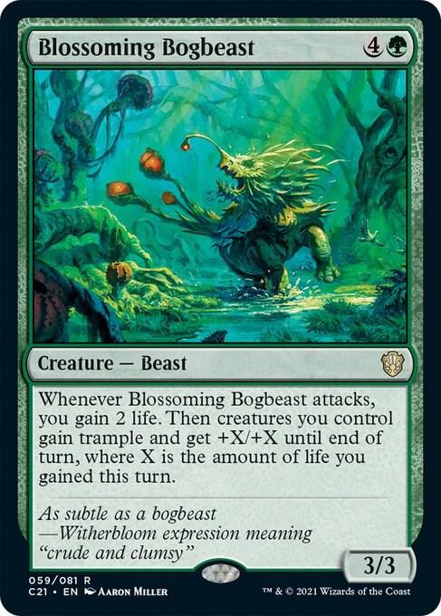 Blossoming Bogbeast card image
