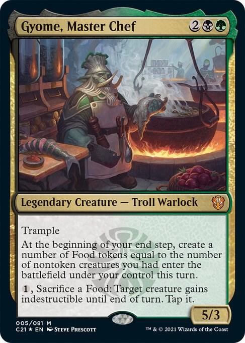 Gyome, Master Chef card image