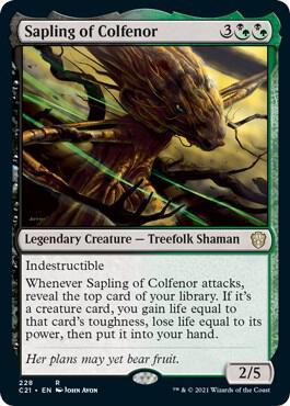 Sapling of Colfenor card image