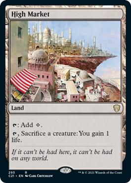 High Market card image