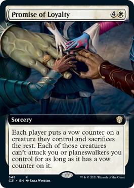 Promise of Loyalty (Extended Art) card image