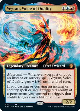 Veyran, Voice of Duality (Extended Art) card image