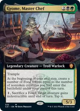 Gyome, Master Chef (Extended Art) card image