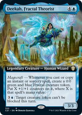 Deekah, Fractal Theorist (Extended Art) card image