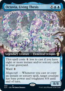 Octavia, Living Thesis (Extended Art) card image