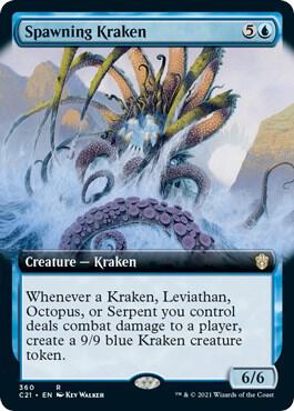 Spawning Kraken (Extended Art) card image