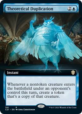 Theoretical Duplication (Extended Art) card image