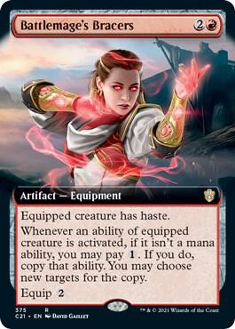 Battlemage's Bracers (Extended Art) card image