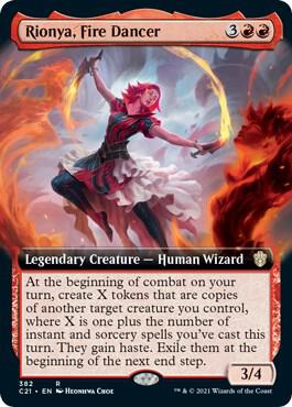 Rionya, Fire Dancer (Extended Art) card image