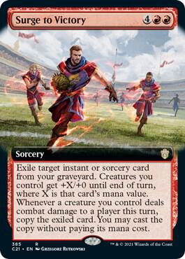 Surge to Victory (Extended Art) card image