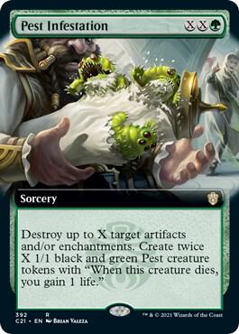 Pest Infestation (Extended Art) card image
