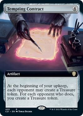 Tempting Contract (Extended Art) card image