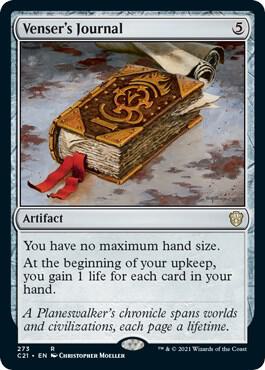 Venser's Journal card image