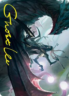 Specter of the Fens Art Card (Gold-Stamped Signature) card image